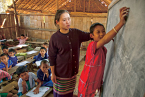 thai refugee school